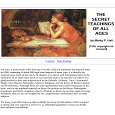 The Secret Teachings of All Ages